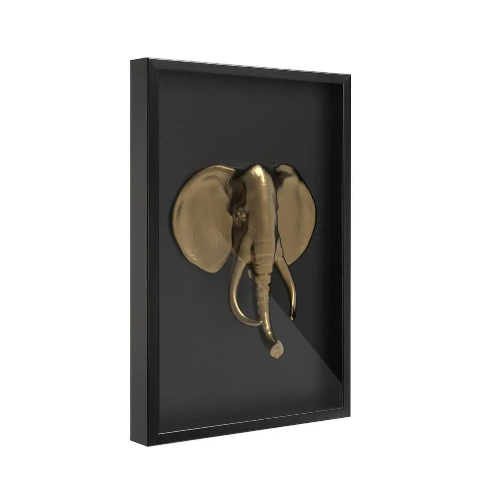 Fotokader in 3D - Box Frame - Fotolijst - 6 cm diep - MDF - 40x60cm - Zwart