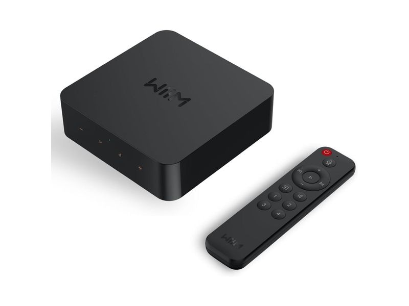 WiiM Netzwerk-Audioplayer Pro Plus Schwarz Ultrahochauflösender Audio-Streamer mit Chromecast