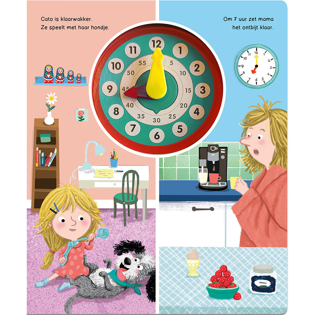 Uitgeverij rebo tik tak klokboek