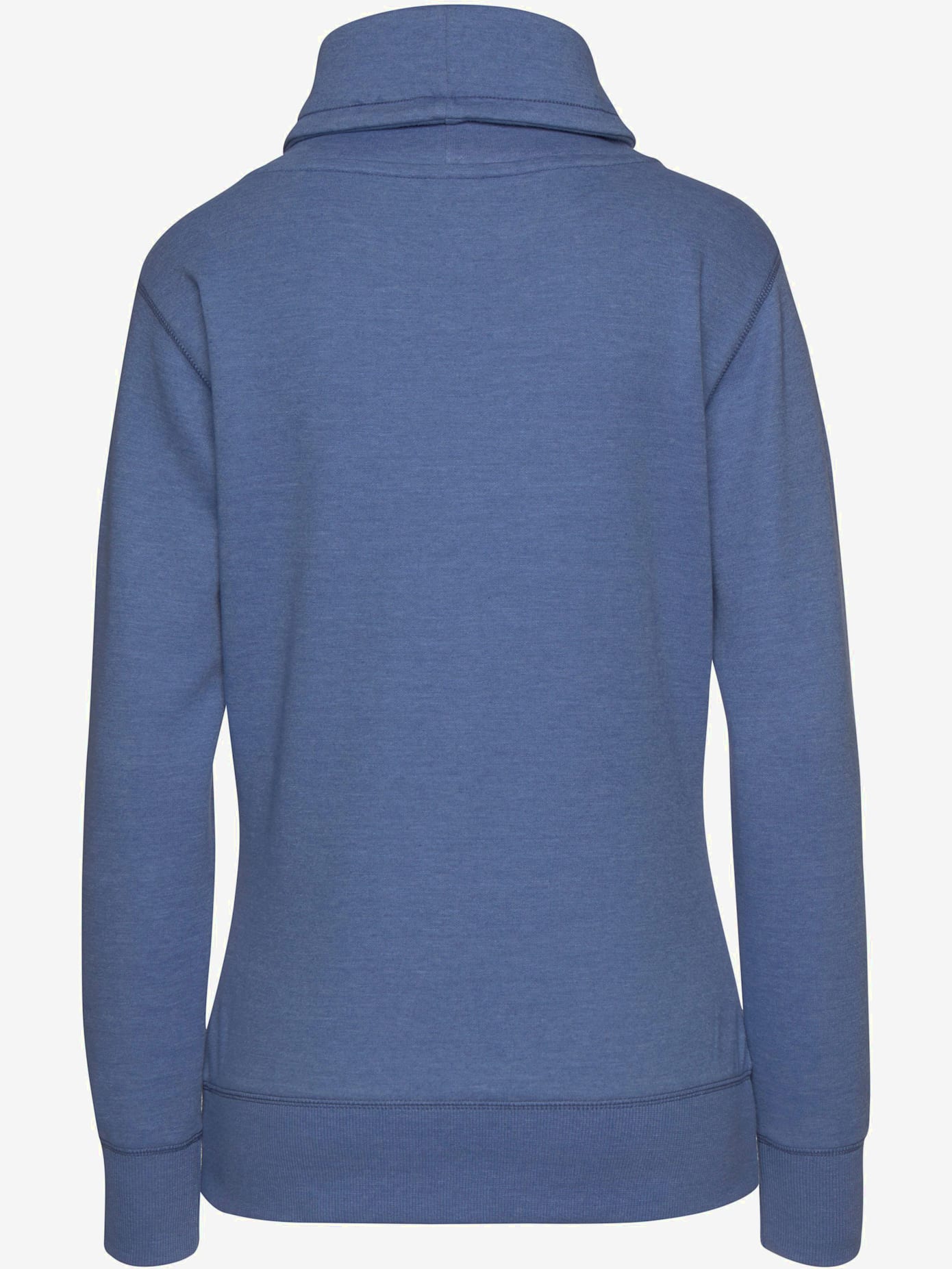 Sweatshirt long sweatshirt d'intérieur avec col à revers