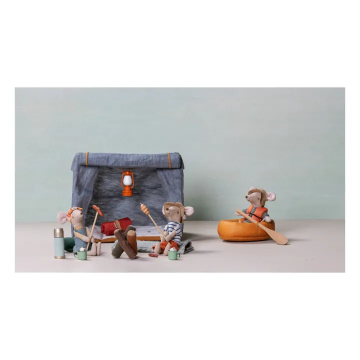 Maileg Canoë et ses accessoires | Orange