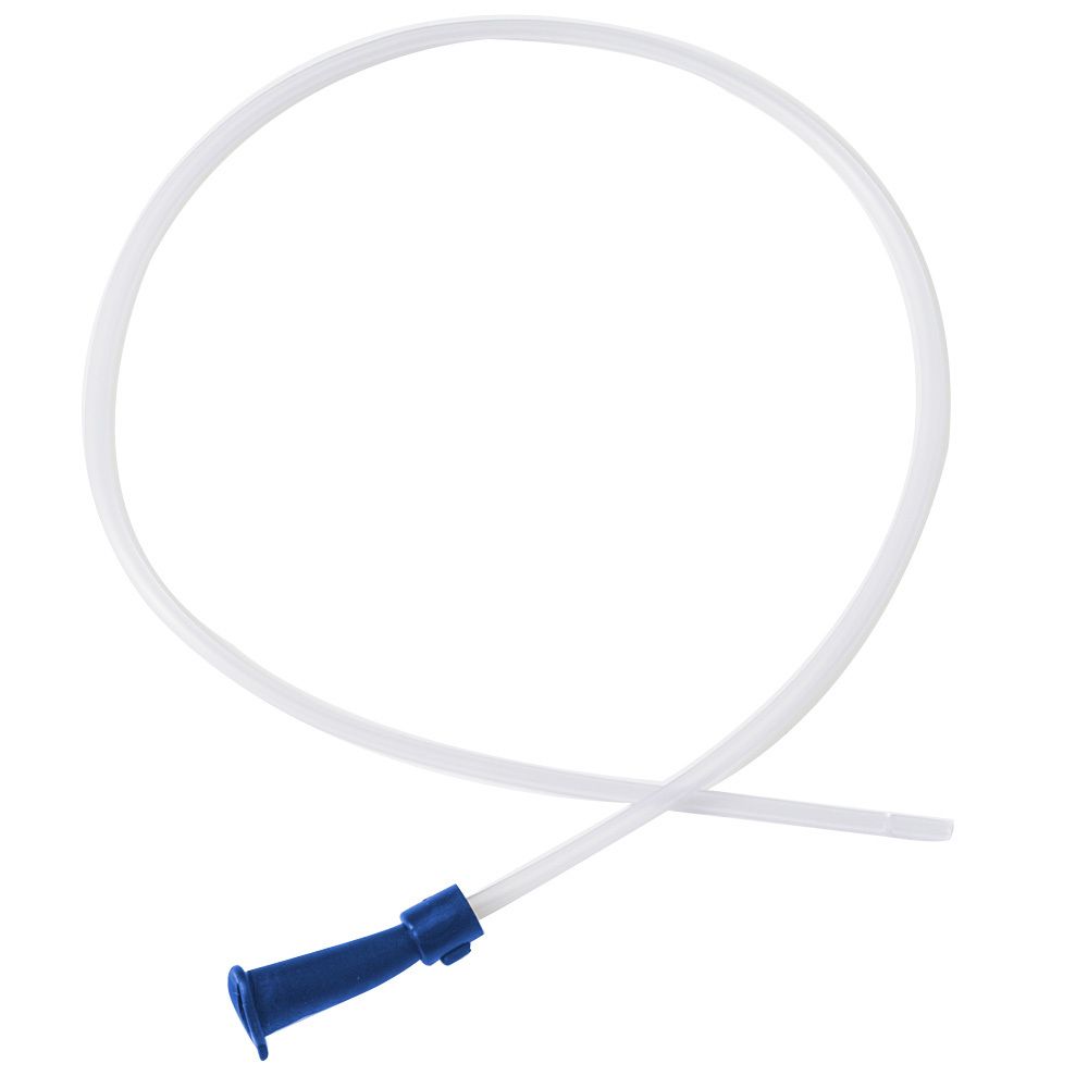 Medicoplast Absaugkatheter steril CH 8 blau