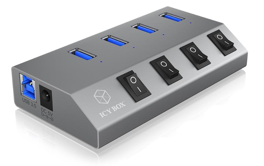USB-Hub IB-HUB14054-Port USB-Hub