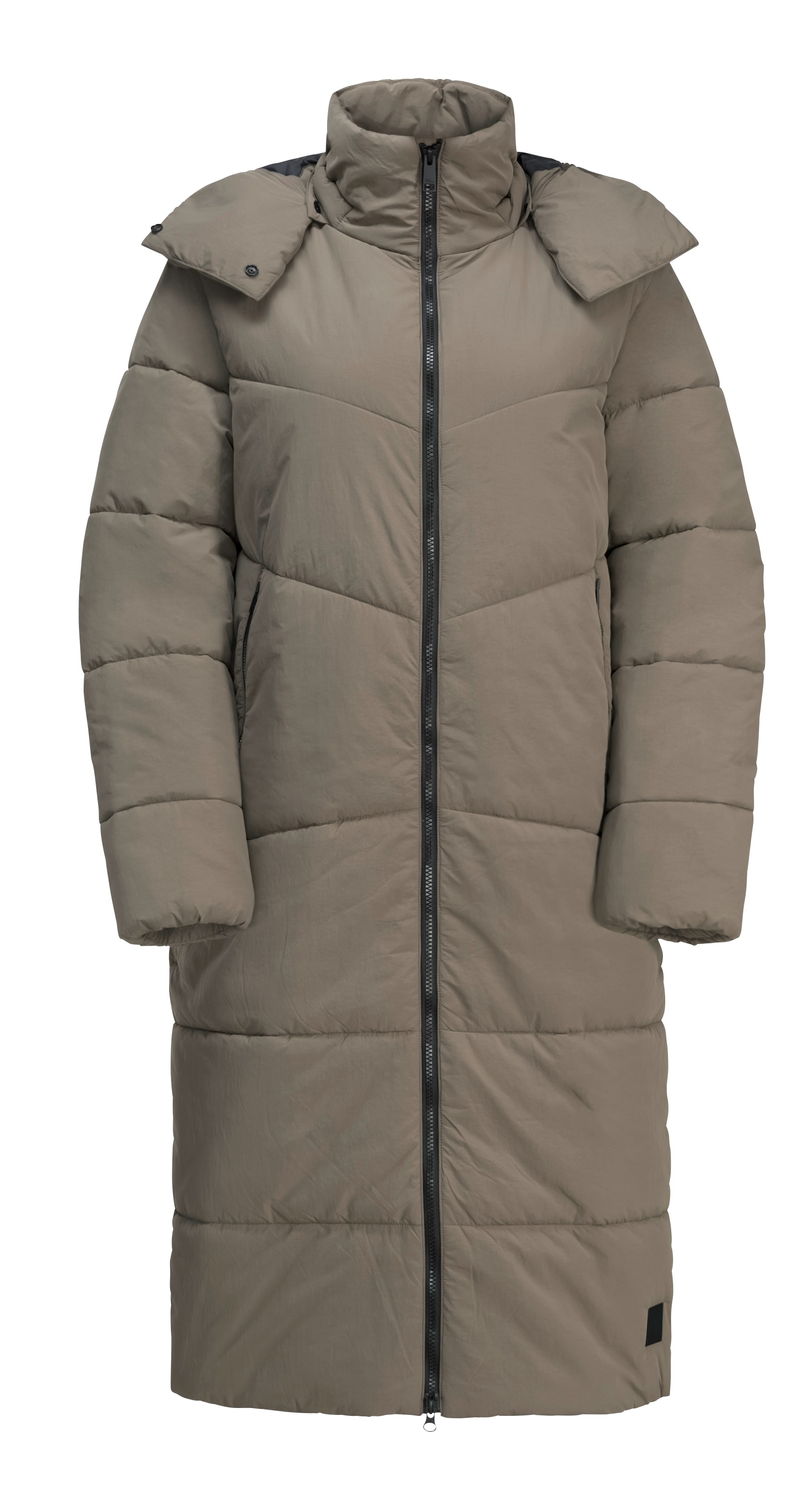Jack Wolfskin Funktionsmantel »KAROLINGER LONG COAT W«, Wärmend, winddicht, Übergangsjacke