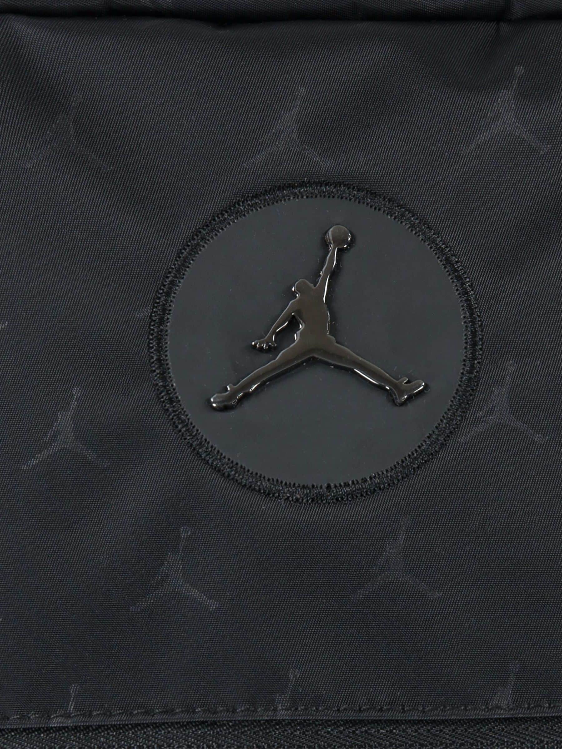 Jordan Jan Monogram Jumpman School Black Bag