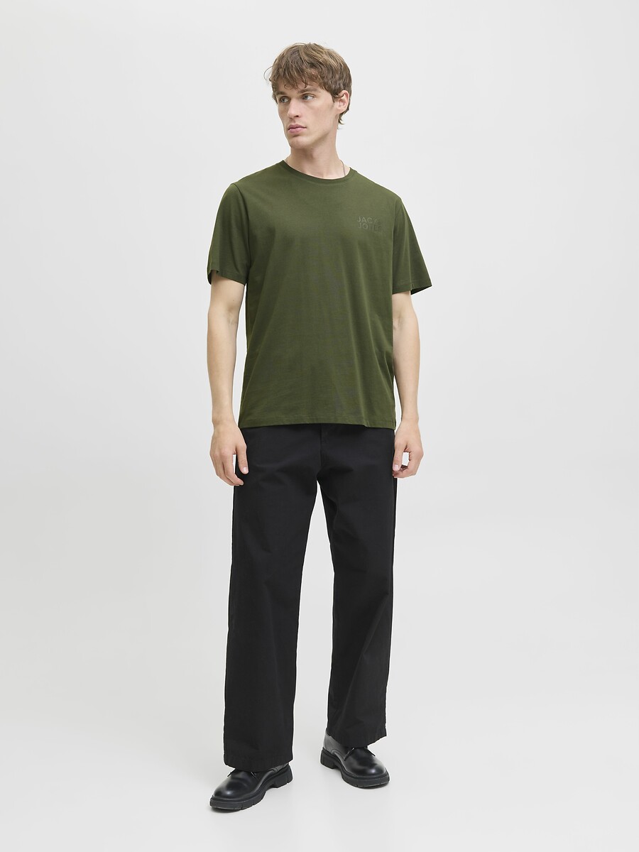 JACK & JONES<br>Logotipo pequeno da T-shirt Corp
