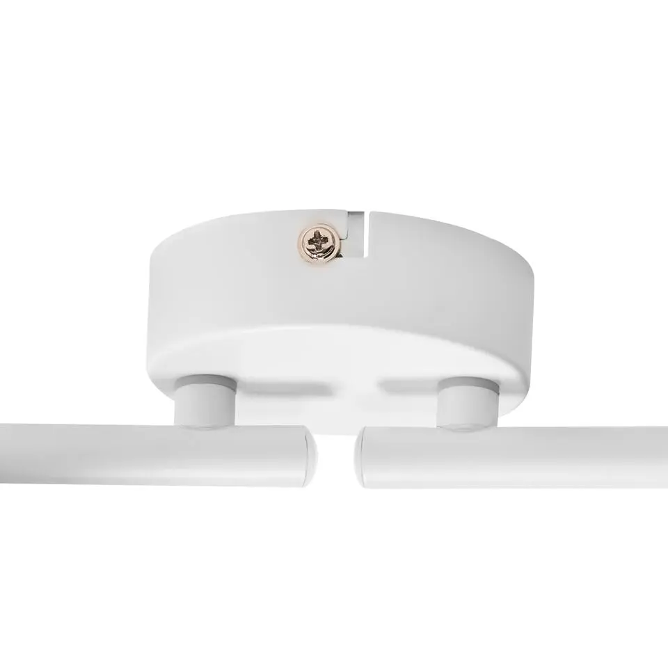 NYANDO - Plafondlamp set van 4 - Wit - Metaal