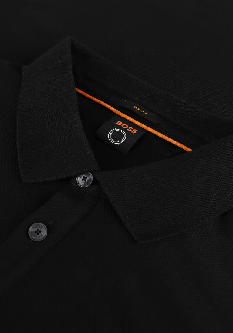 BOSS zwarte boss polo passerby 10242645 01