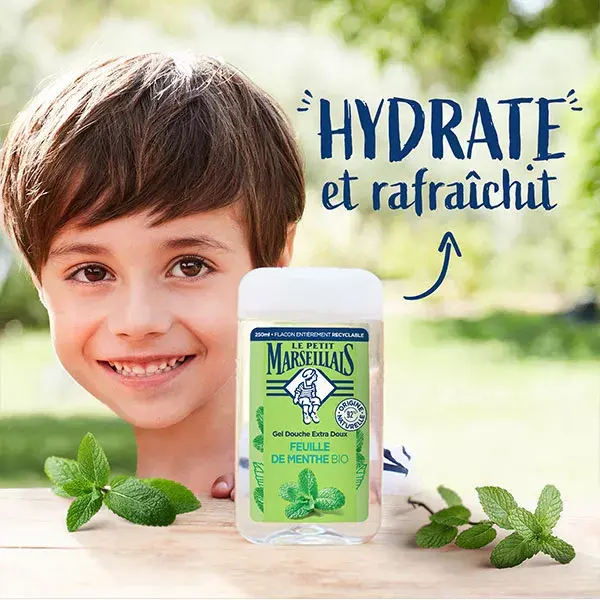 Le Petit Marseillais Gel de Banho Extra Suave Folha de Menta 250ml