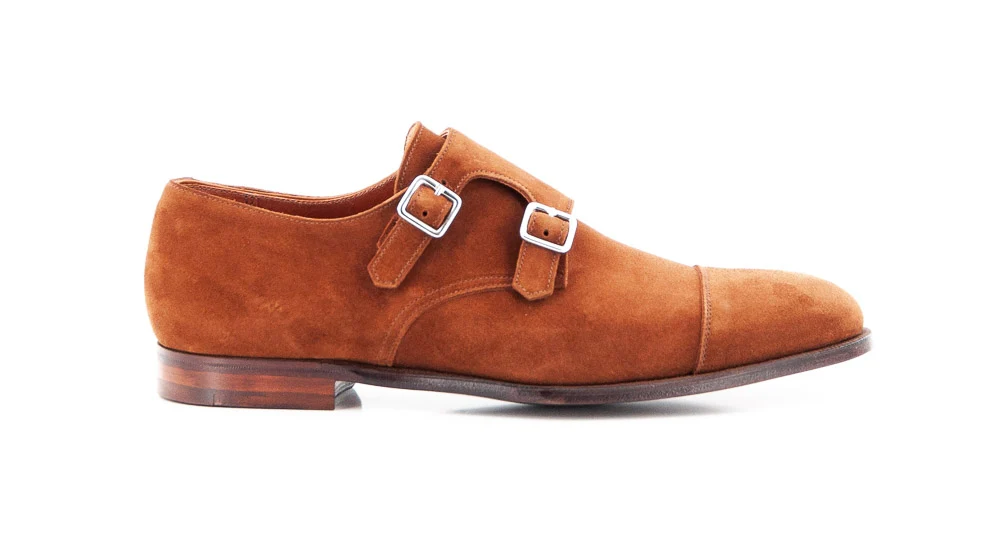 CROCKETT AND JONES - REPTON SUEDE POLOBROWN