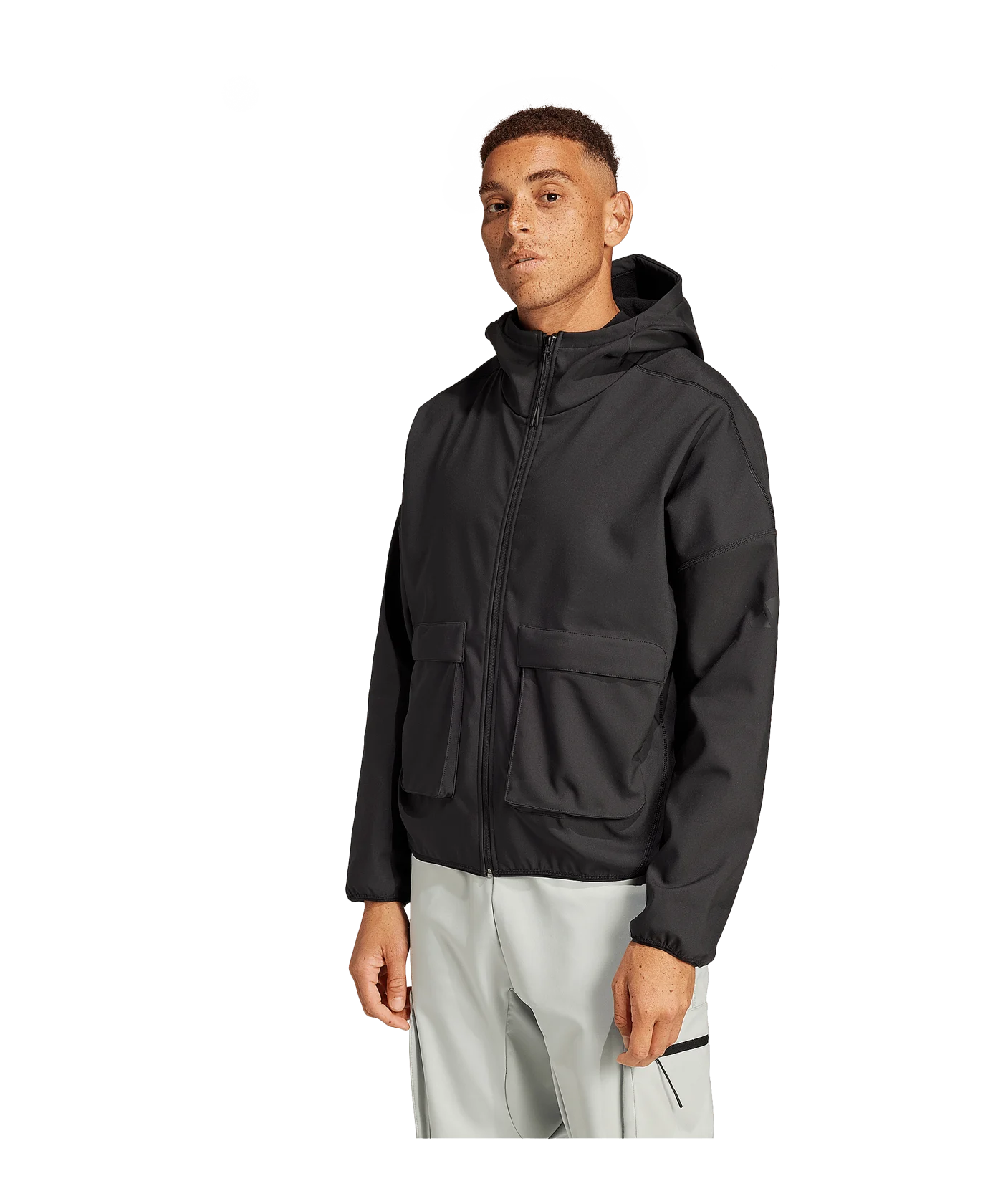 adidas City Escape Premium Full-Zip Hoody Schwarz