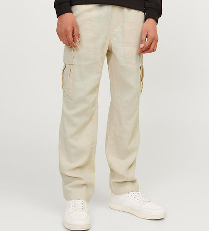 Jack & Jones Bukser - H?r - JpstBill - Cargo - Summer Sand