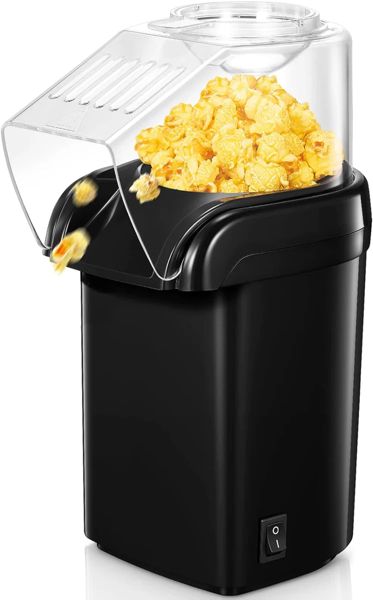 Machine a Pop corn à Air Chaud 1200W noir Vendos85