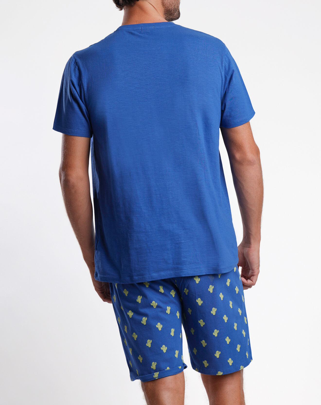 Mr Wonderful Pyjama T-Shirt & Short Raphaël bleu