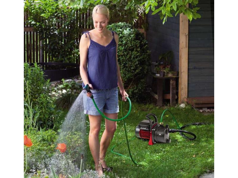 Einhell Gartenpumpe GC-GP 6538 Set Wasserpumpe für die Gartenbewässerung