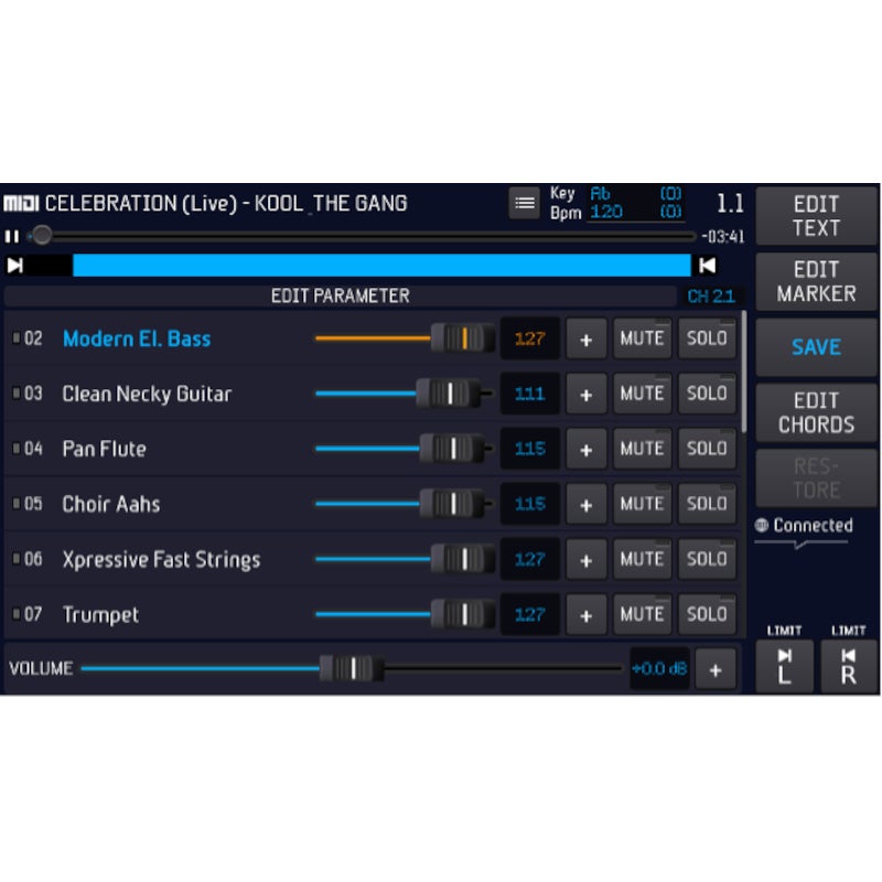 M-Live Divo Pro 512 backing track player
