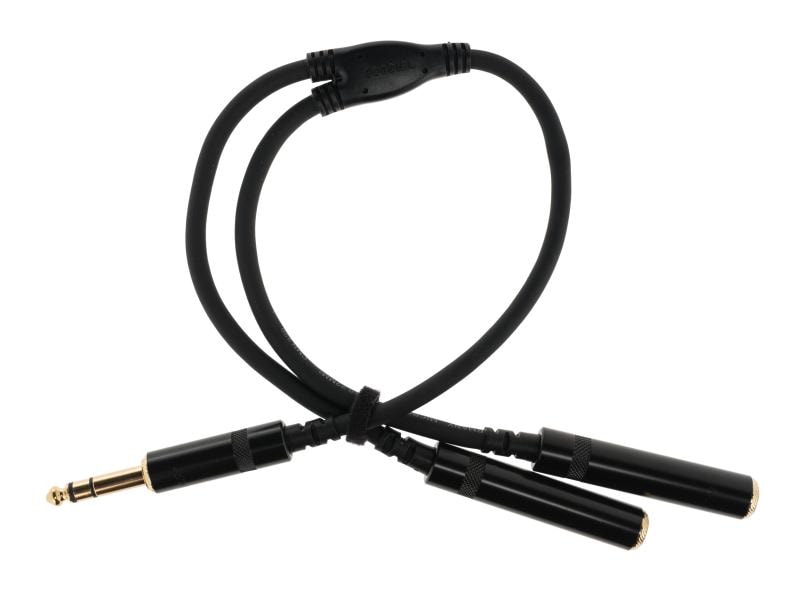 Cordial Audio-Kabel 6.3 mm Klinke - 6.3 mm Klinke 0.3 m Y-Kabel
