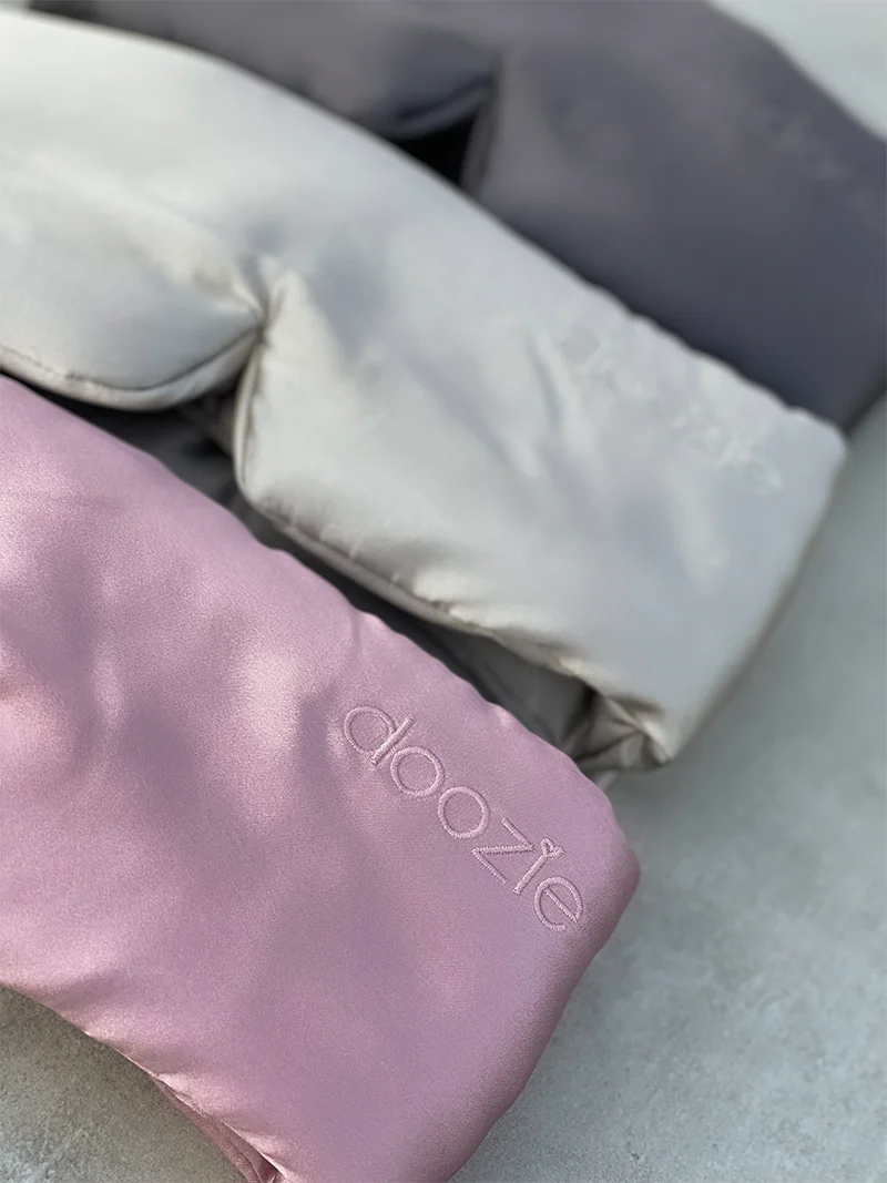 Doozie  Luxury sovemaske - Dusty Rose