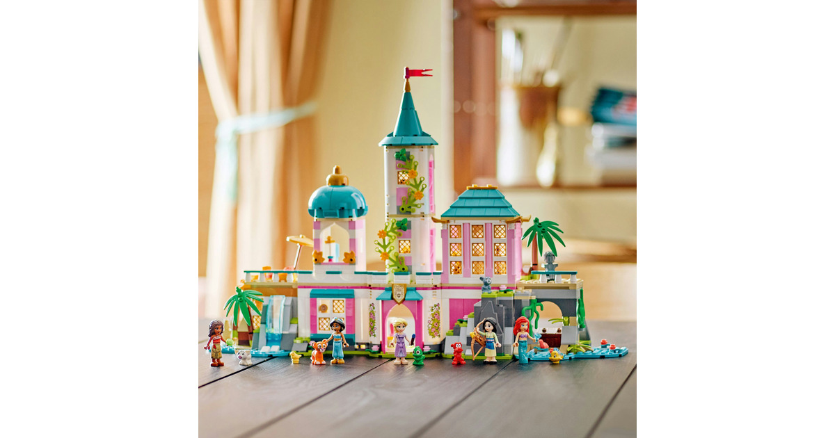 LEGODisney - Prinsessenkasteel en koninklijke huisdieren Constructiespeelgoed  (43267)
