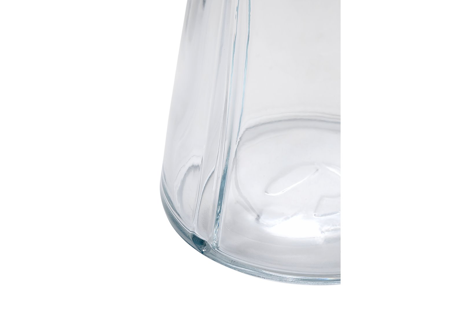 Grand Cru karaffel Klart glass med sølv detalje. 1 liter.