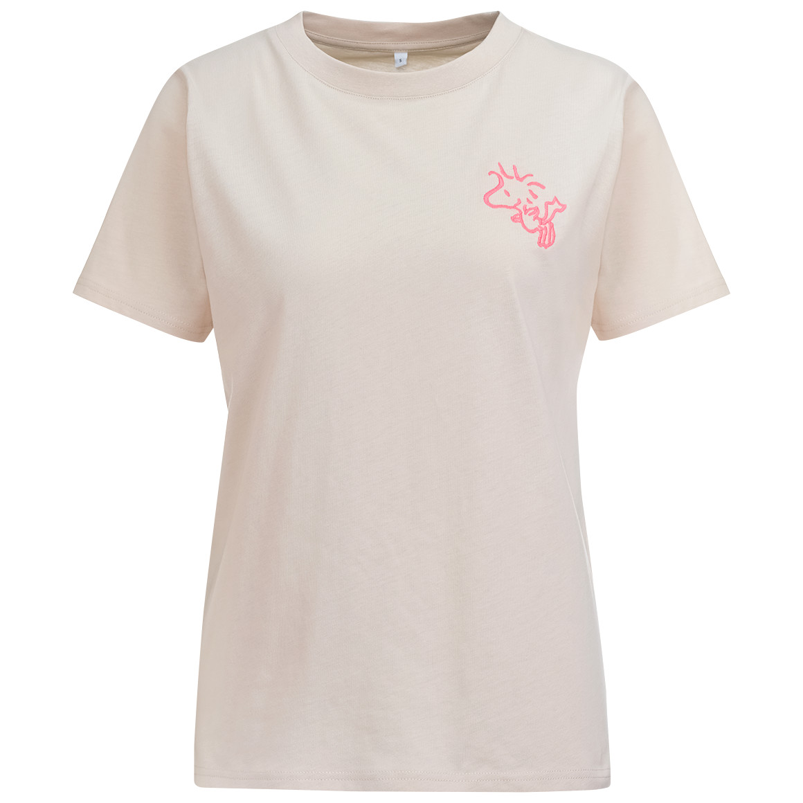 Jonas Nielsen Peanuts T-Shirt mit Rücken-Print beige