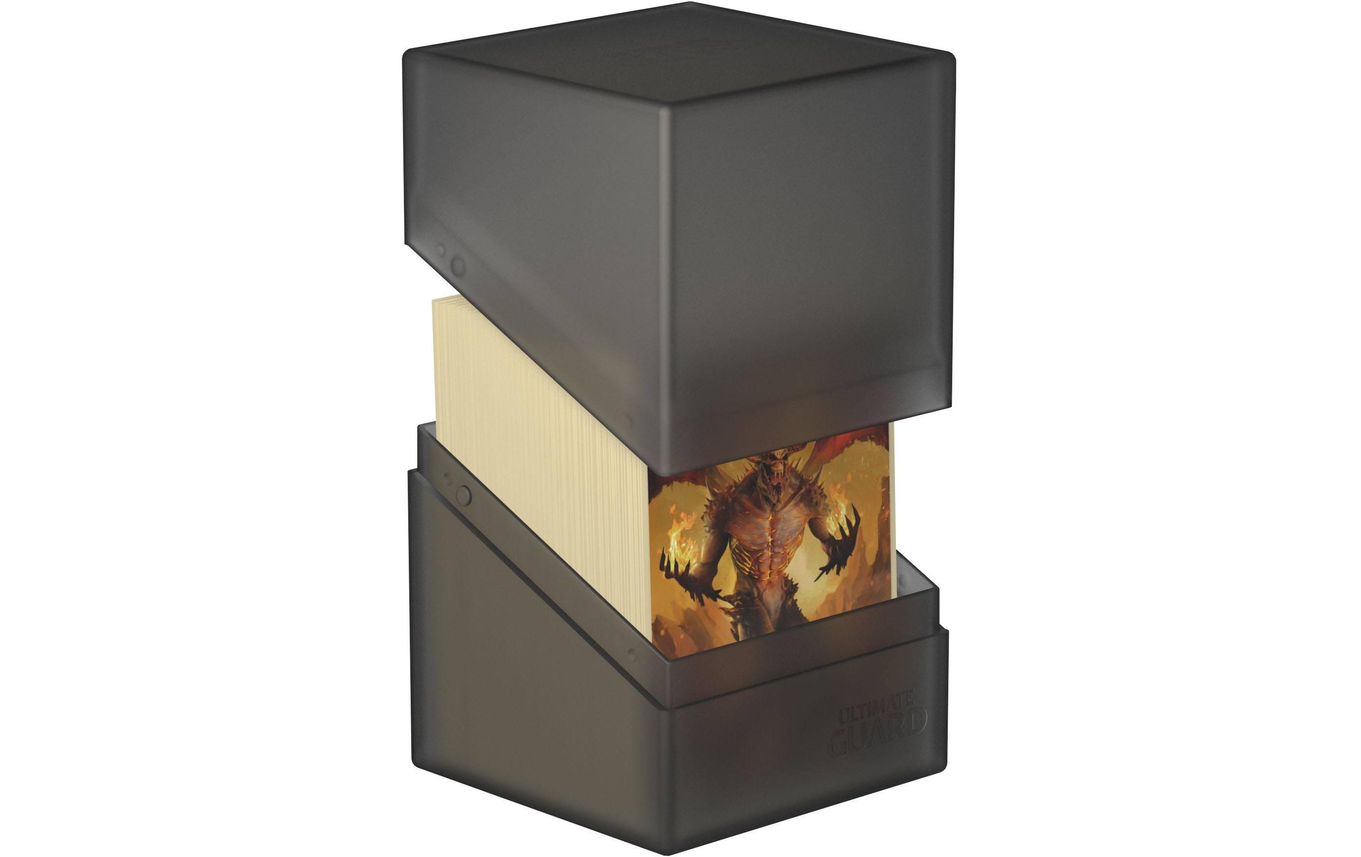 Kartenbox Boulder Deck Case Standardgrösse 100+ OnyxHandliche und feste Kartenbox mit Soft-Touch-Oberfläche