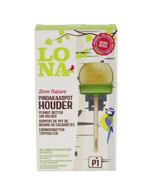 Lona Pindakaaspothouder P1 - Voederhuis - Groen