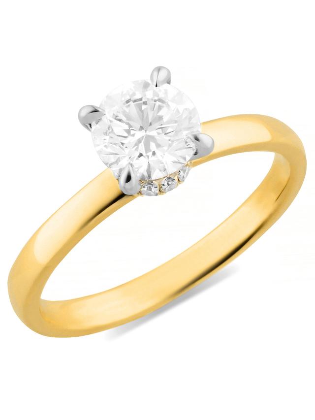 Brillant-Ring LG, Gold 585, poliert