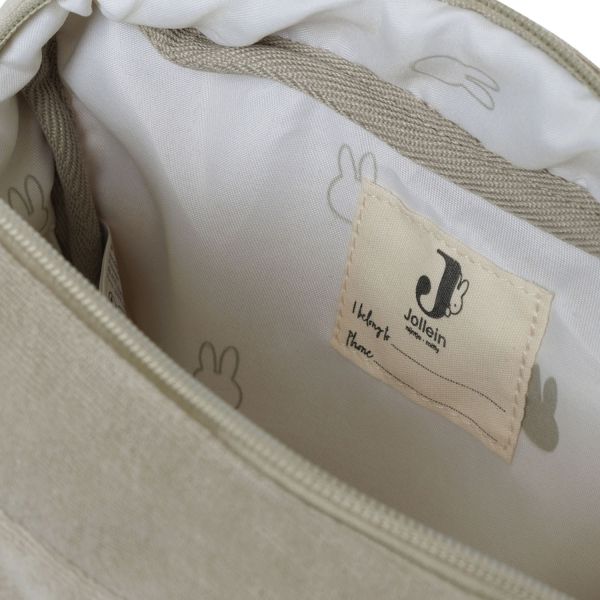 Jollein Miffy Etui - Badstof - Olive Green