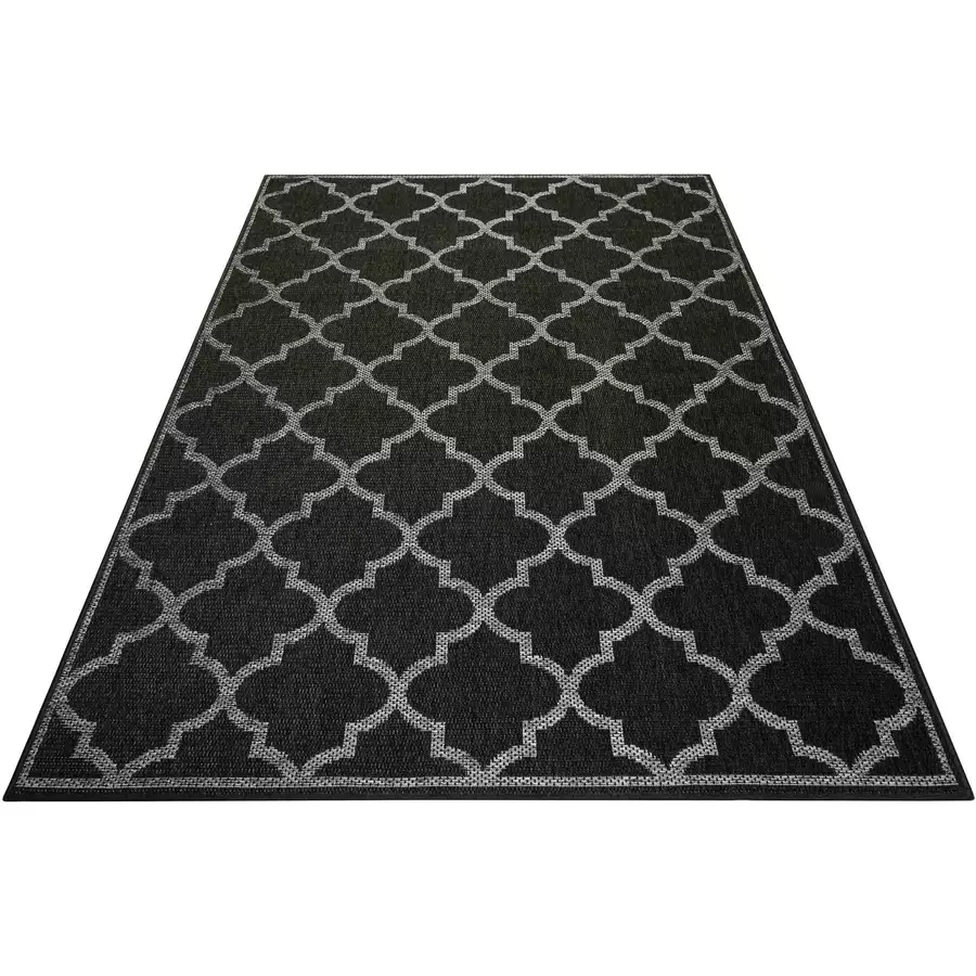 Wecon home Outdoorteppich In & Outdoor Gleamy Outdoor anthrazit grau