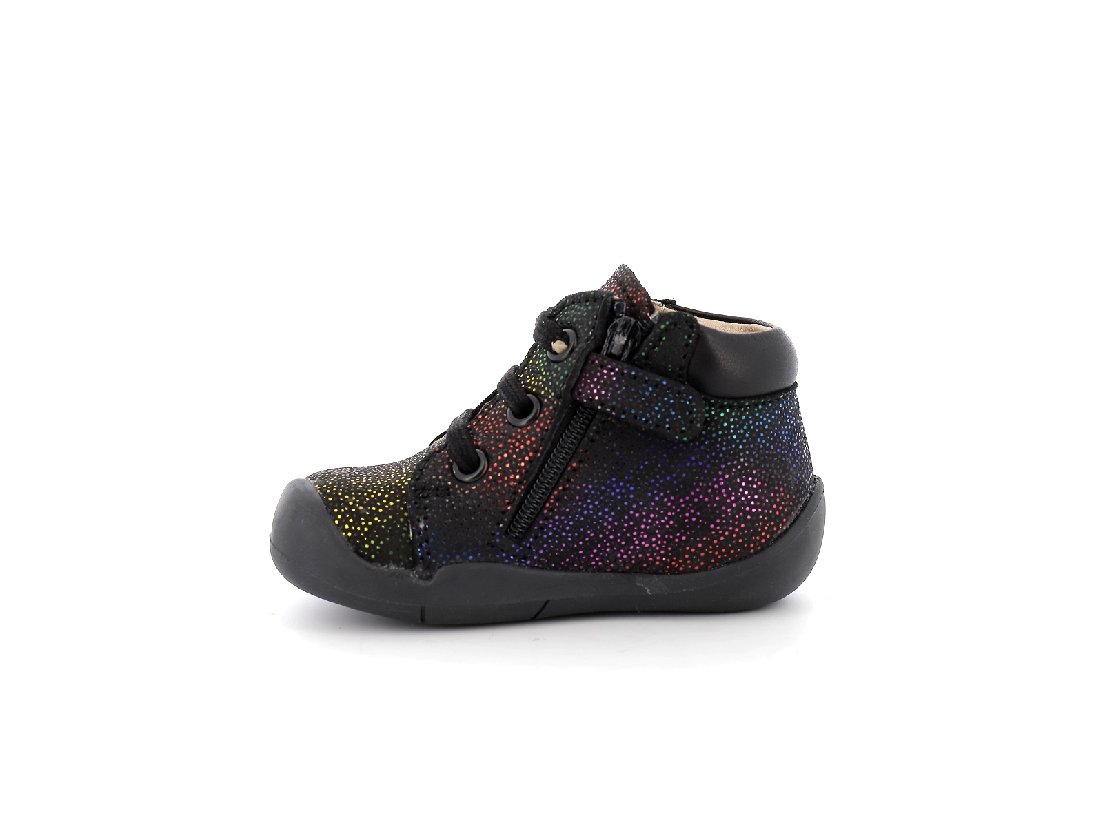 Kickers-WAOUK 858382 Cuir Noir