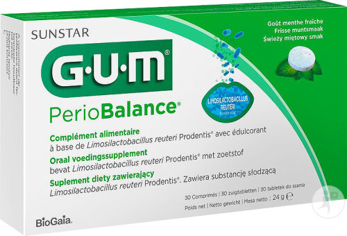 Gum Periobalance Complément Alimentaire 30 Comprimés