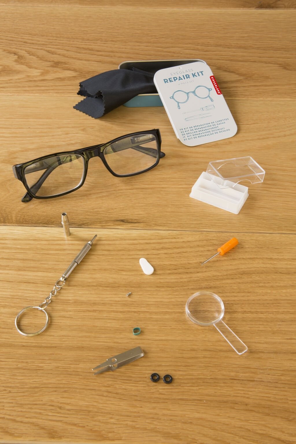 Kikkerland - Brille Reparationssæt - 16 Dele