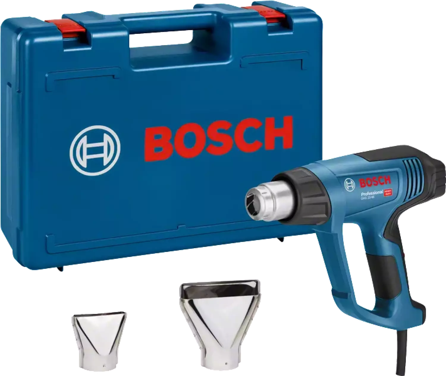 Bosch GHG 23-66 Heteluchtpistool inclusief accessoires in L-Boxx