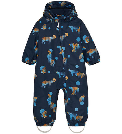 Color Kids Flyverdragt - Cyanues m. Bj?rne
