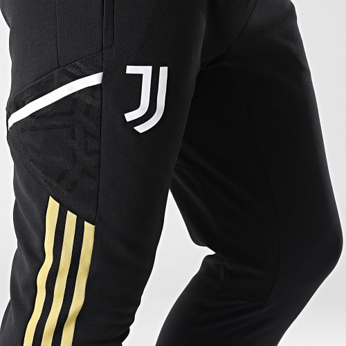 Pantalon Jogging A Bandes Juventus HG1355 Noir