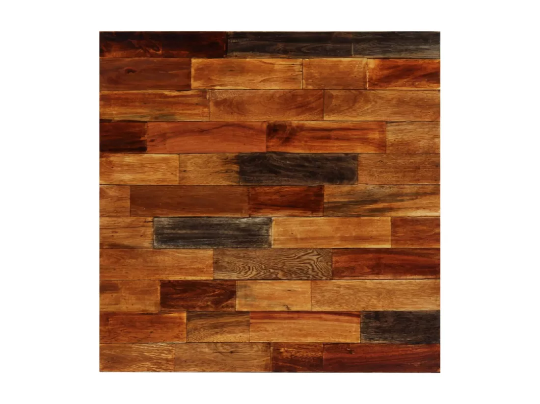 Table de bar Bois recyclé solide 70 x 70 x 106 cm