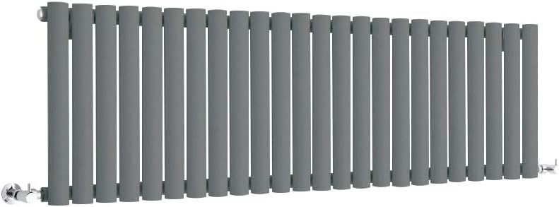 Hudson Reed Revive - Design Heizkörper 400mm x 1416mm in Anthrazit