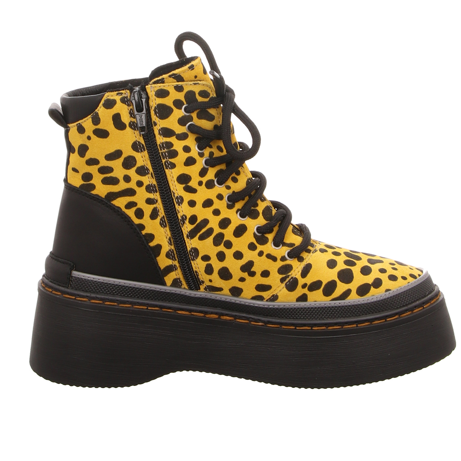 Gemini Schnürstiefel gelb/orange