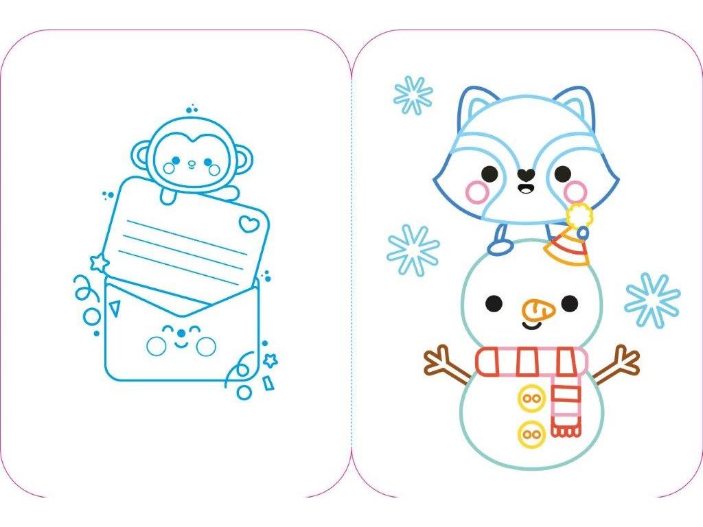 LIVRO COLO KAWAII ESQUILO