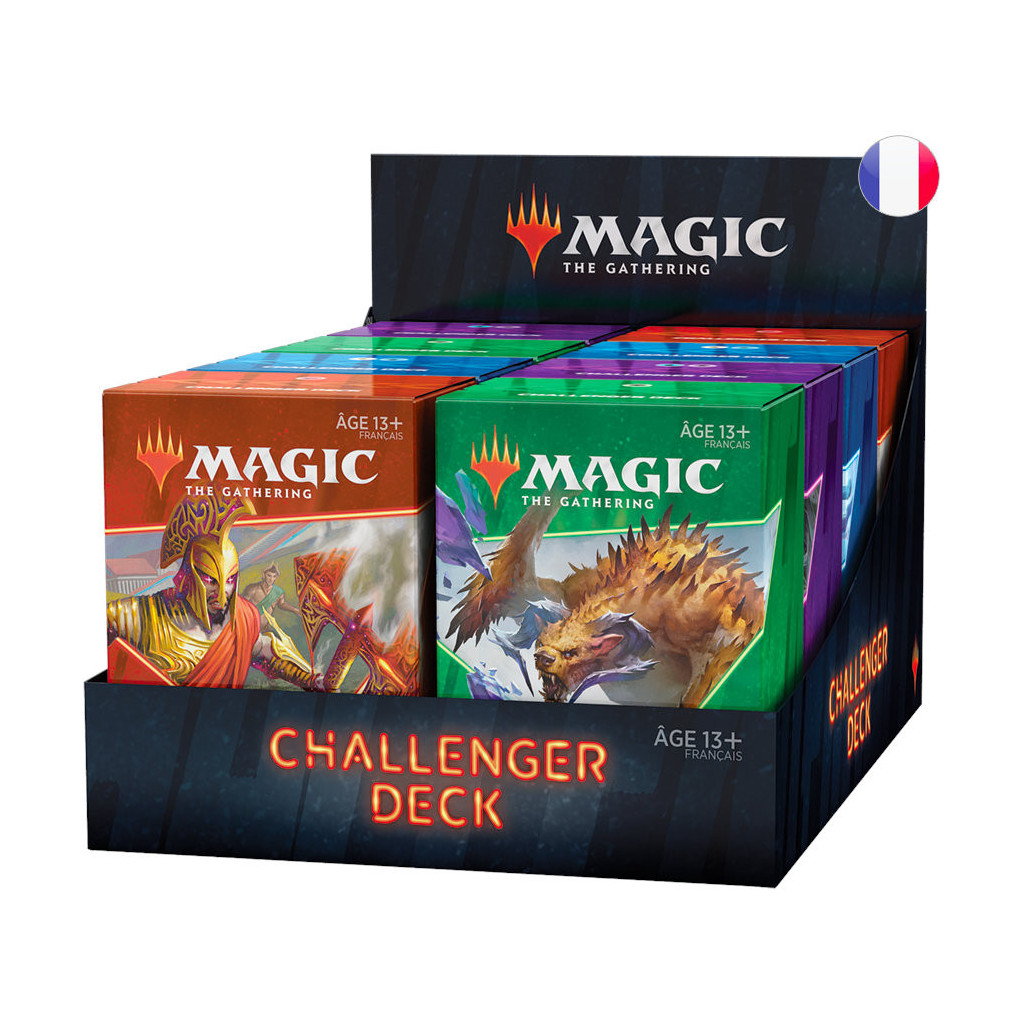 Magic : Lot des 4 Challenger Deck 2021