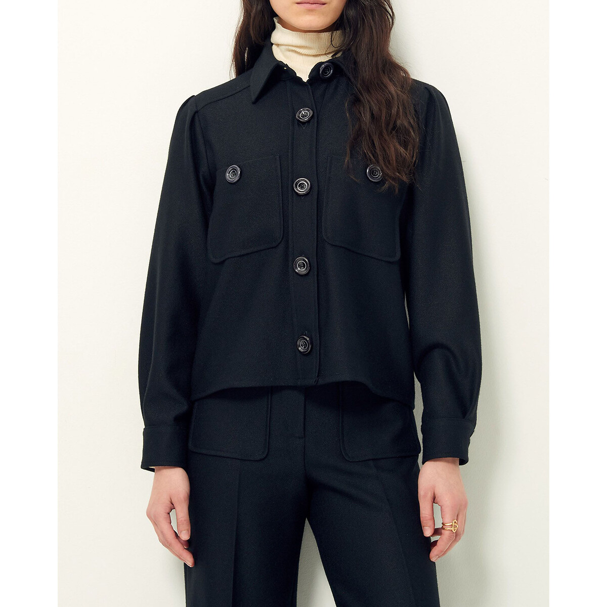 SESSUN<br>Camisa curta com bolsos, THEODORE