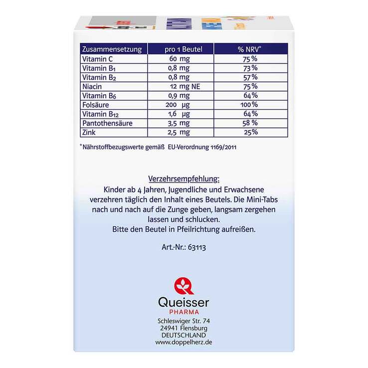 Doppelherz Multivitamin Mini-Tabs family system, 50 St