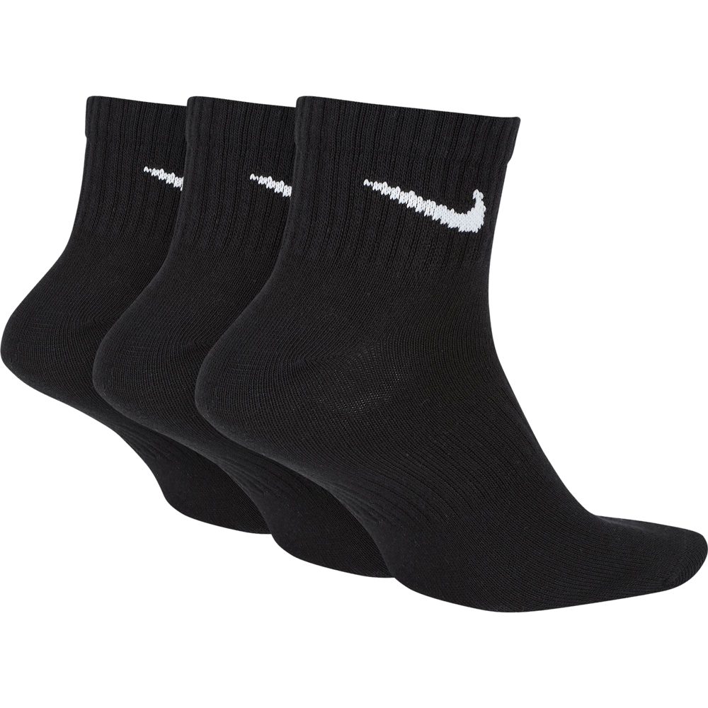 Nike Everyday Lightweight Ankle 3 Paar Socken schwarz