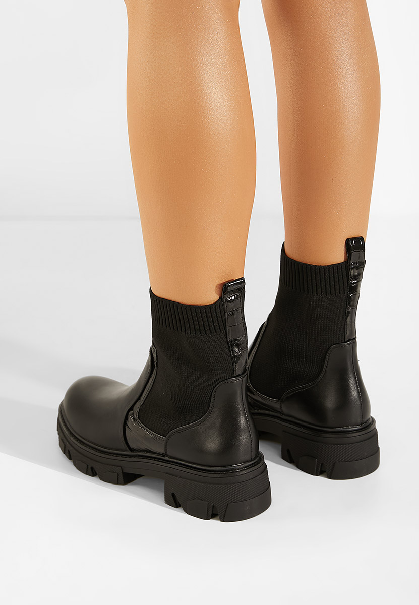 Bottines femme noires Quinteria