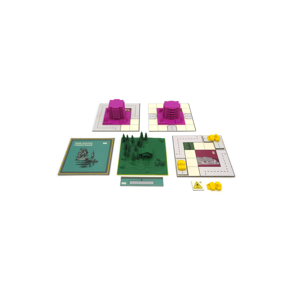 Set d'Upgrades - Food Chain Magnate: The Ketchup Mechanism & Other Ideas