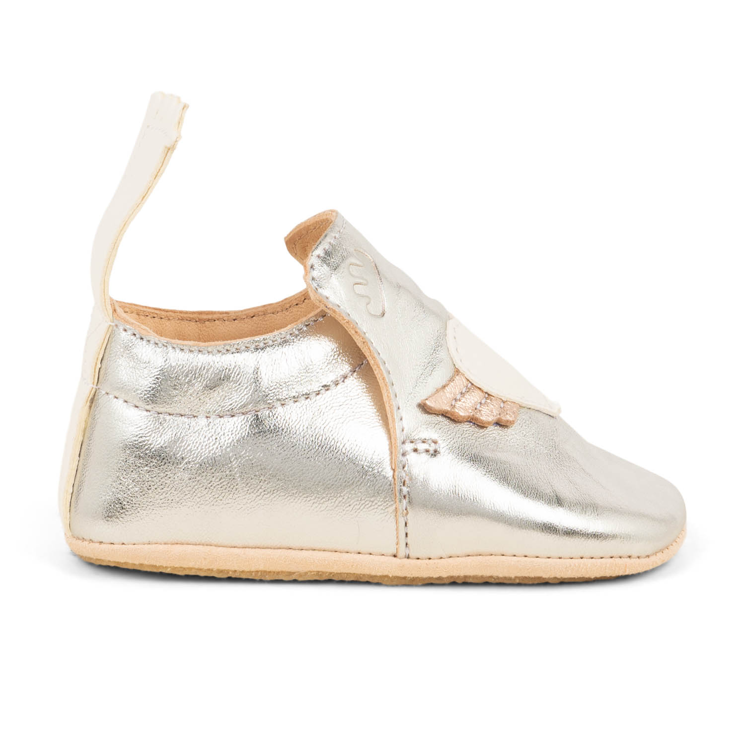 Chaussons fille EASY PEASY MYBLUBLU COEUR AILE