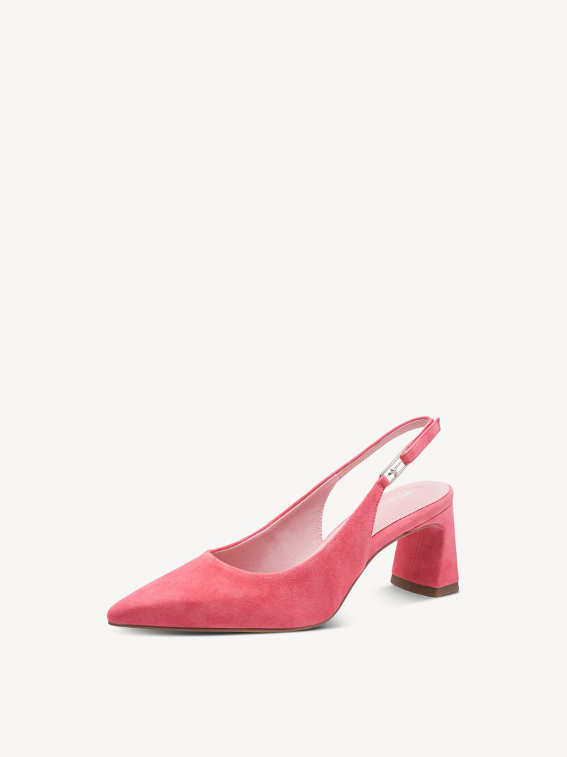 Leren Slingpumps - pink