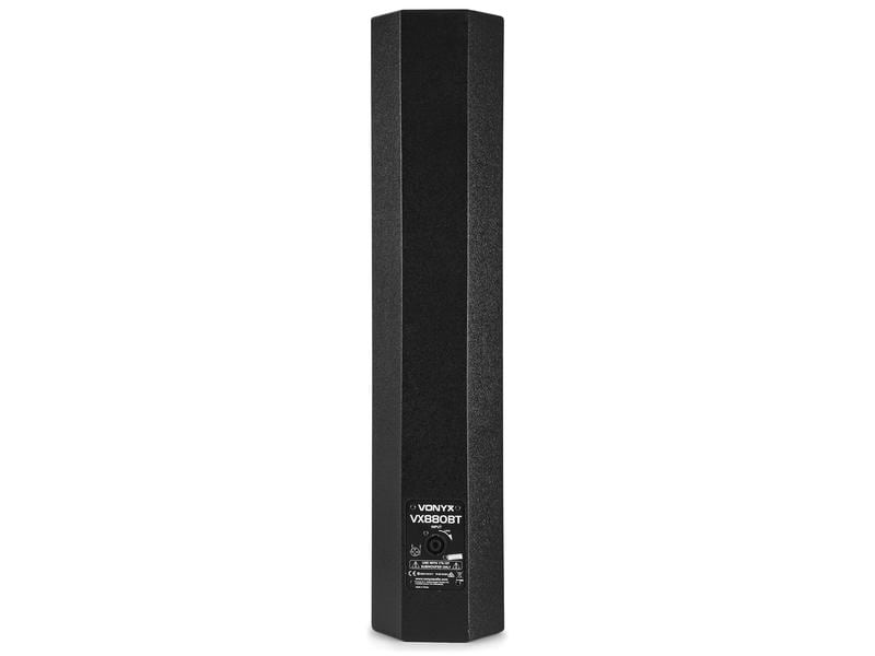 Vonyx PA-System VX880BT Mobiles Soundsystem mit Bluetooth und verkabeltem Mikrofon