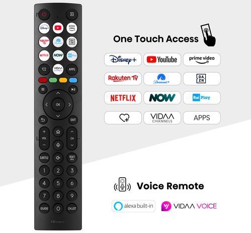 Hisense - 50E7NQ - QLED Smart TV - 127 cm - Quantum Dot Colour - Dolby Vision